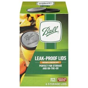Ball Leaf-Proof Storage Regular Mouth Lids (6)